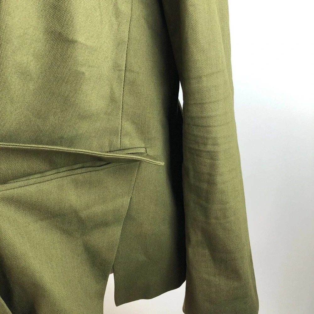 Lane Bryant Single Button Blazer Green Business Office Work Wear Plus Size 22/24 - Picture 6 of 7